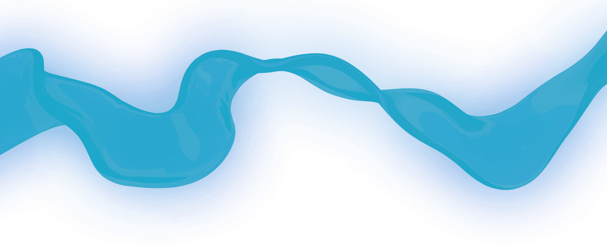 Une vague de couleur bleu sur un fond noir, créant un contraste vibrant et captivant.