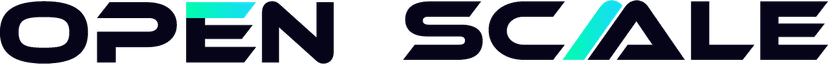 Logo d'Openscale, représentant un symbole moderne et épuré.